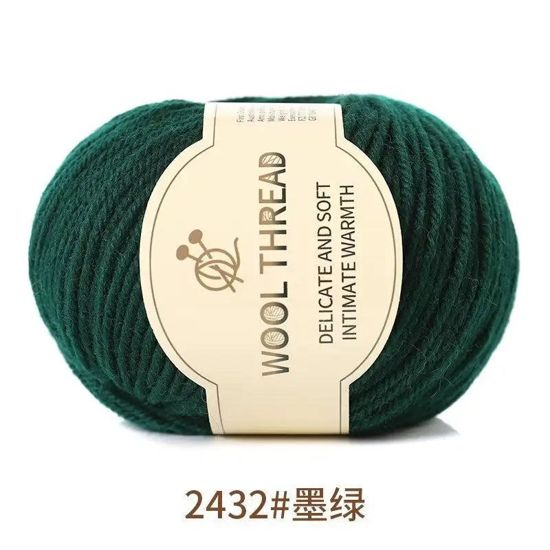 50g Medium Thick Crochet Yarn
