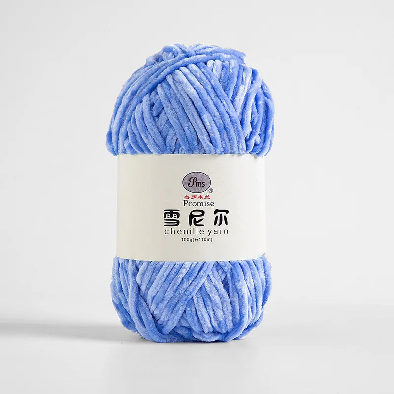 100g 6mm Chenille Yarn