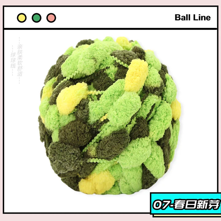 100g Colorful Thick Ball Yarn