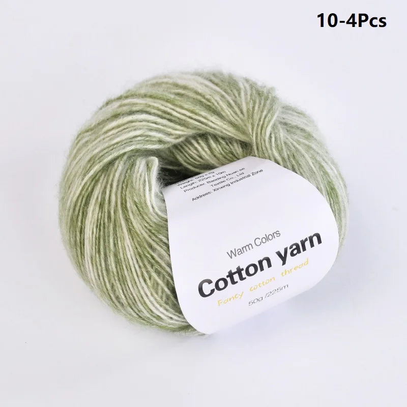 50g Soft Cotton Blended Crochet Yarn