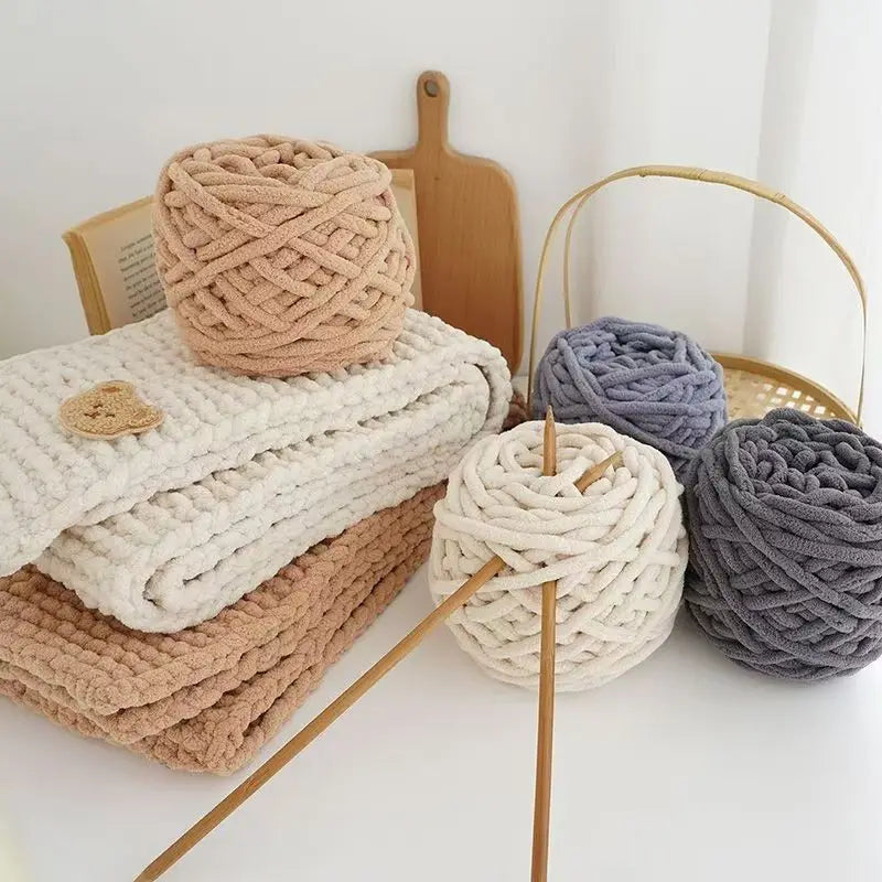 3 PC/ 300g Chenille Knitting Yarn