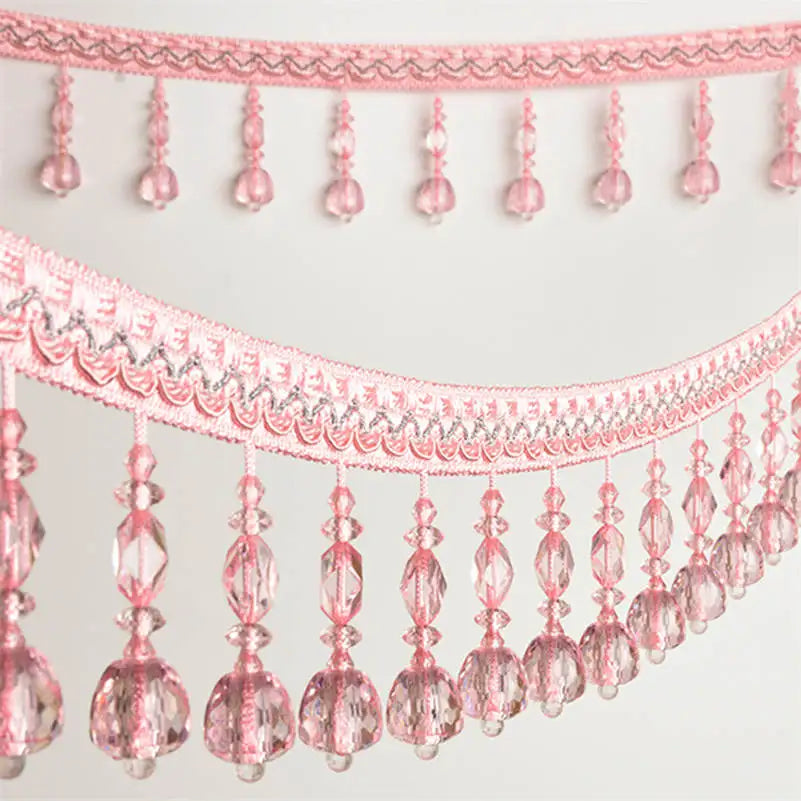 6 YARDS / Geros Beaded Tassel Fringe Trim