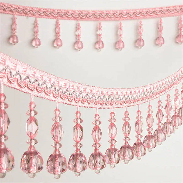 6 YARDS / Geros Beaded Tassel Fringe Trim