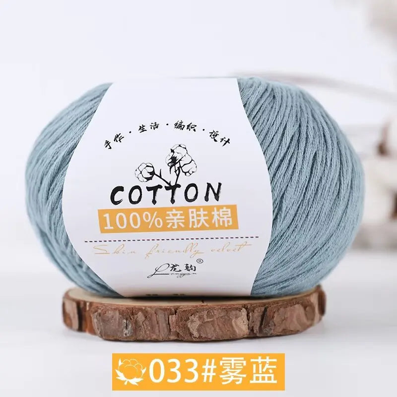 50g 100% Cotton Soft Colors Yarn Cotton