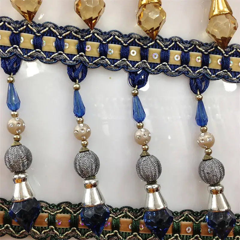 Fregrich Beaded Tassel Fringe Trim