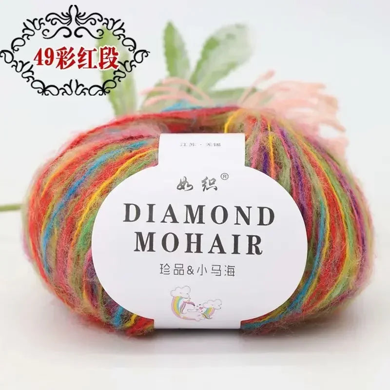 25g Mohair Wool Blended Yarn