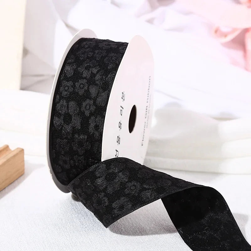 Label Ribbon Wrinkle 10 Yards / 3D Flower Wrinkle Embossment Ribbon – Classic Modern Fabrics