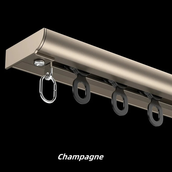 Axis Ultra-thin Silent L-Shaped Curtain Track