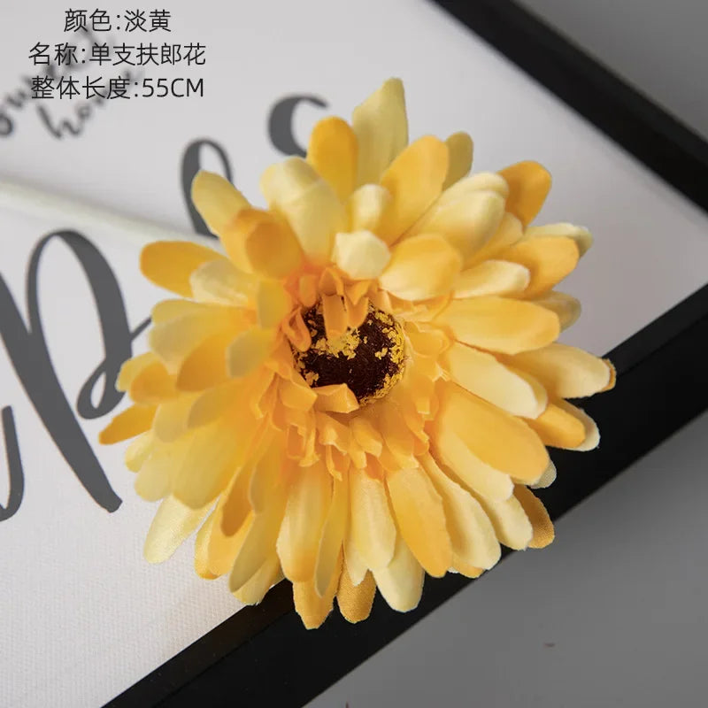 Sable 55cm Sunflower Gerbera Flower