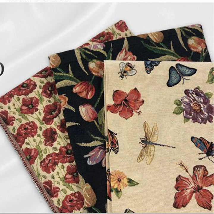 Kindly Floral Chenille Fabric