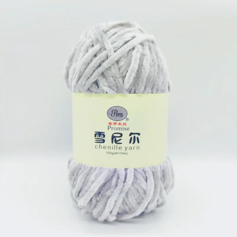 100g 6mm Chenille Yarn
