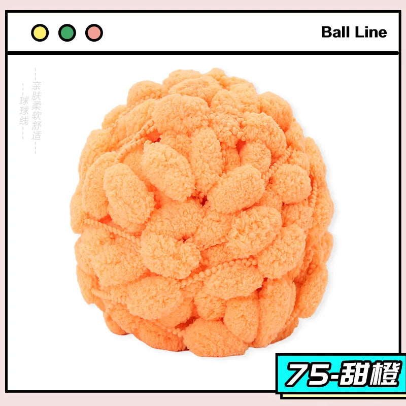 100g Colorful Thick Ball Yarn