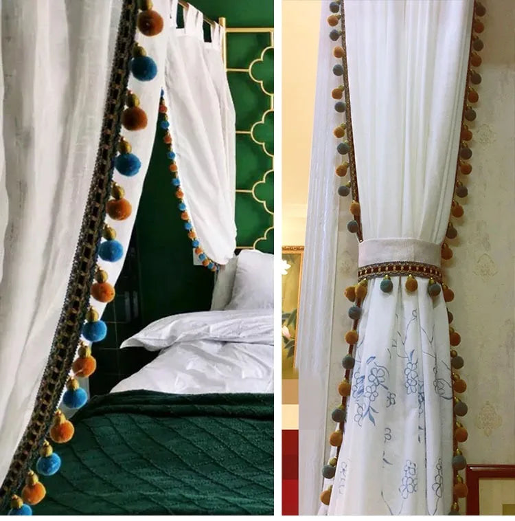 Casterin Beaded Tassel Fringe Trim