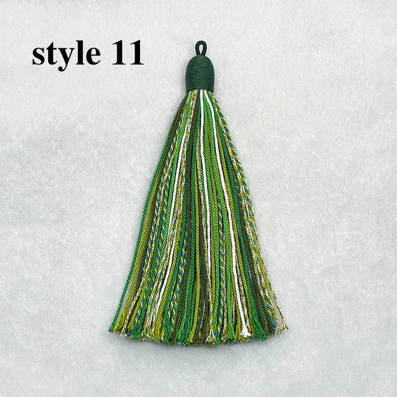 Sorelle 15cm Hand Twisted Cotton Thread Key Tassels