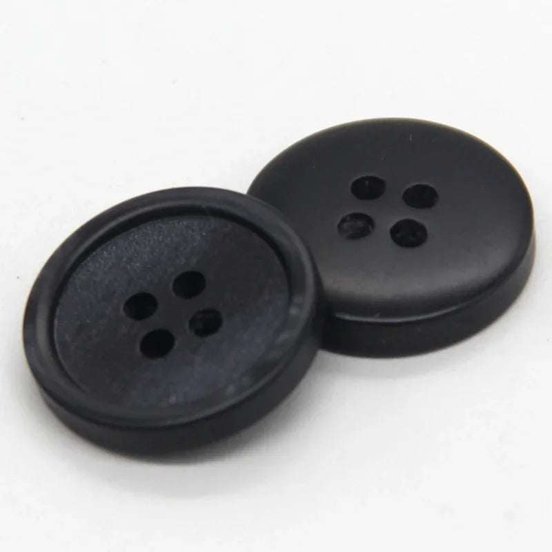 Manein 15/20mm Retro Men Suit Horn Resin Button - 20 PC