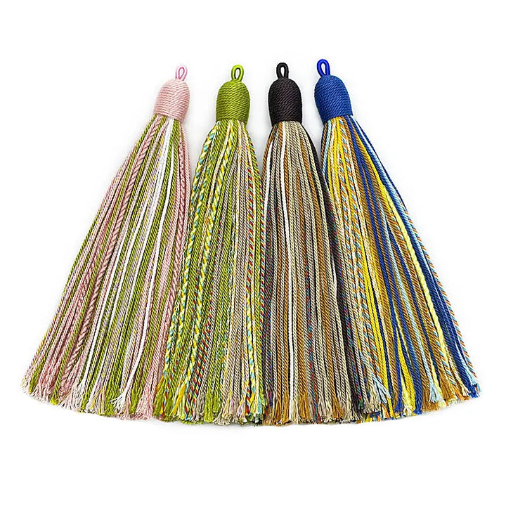 Sorelle 15cm Hand Twisted Cotton Thread Key Tassels