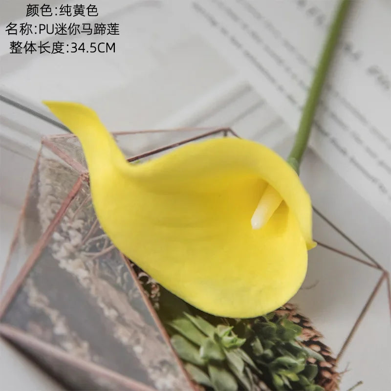 10pc Ciel Mini Calla Lily Artificial Flower