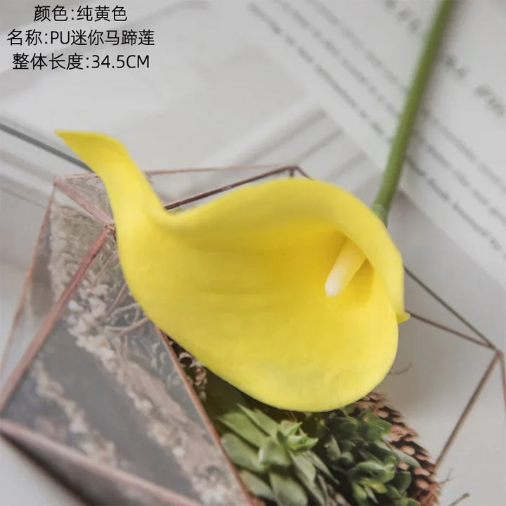 10pc Ciel Mini Calla Lily Artificial Flower
