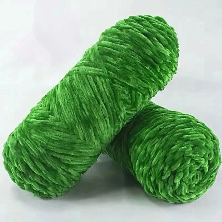 5PC/ Chenille Crochet Yarn