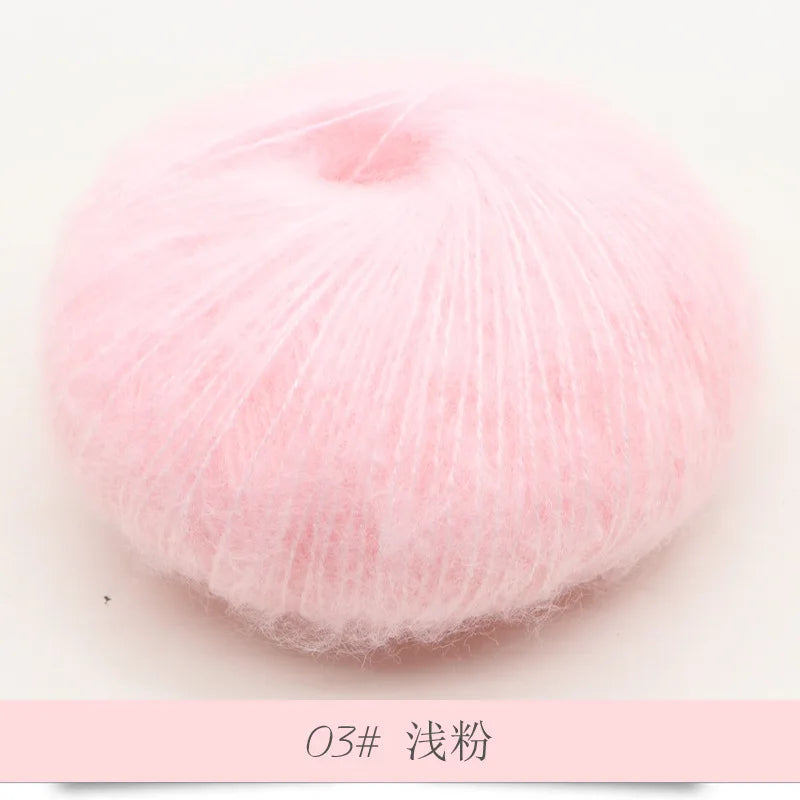 25g 1Pc Mohair Yarn for Hand Knitting