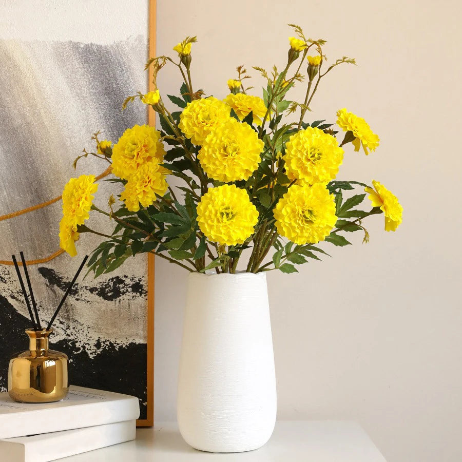 28" Faux Chrysanthemum Flower