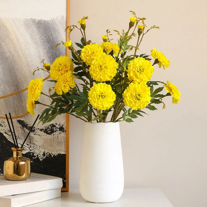 28" Faux Chrysanthemum Flower