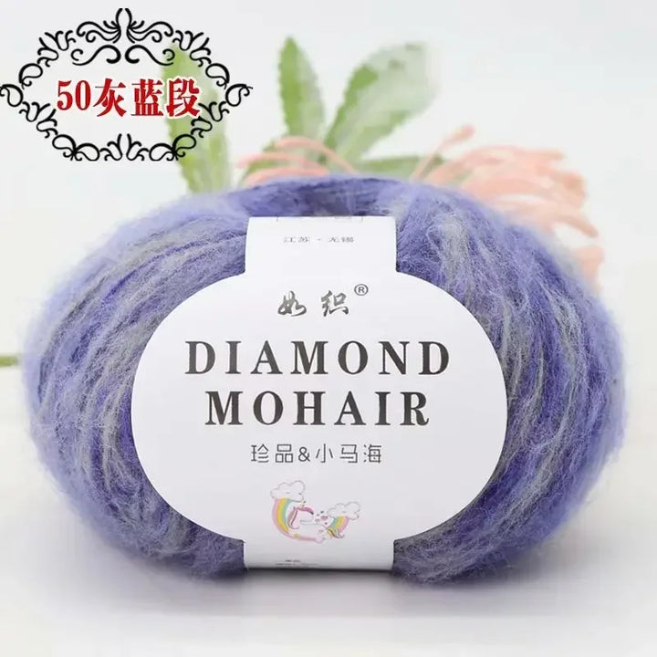 25g Mohair Wool Blended Yarn