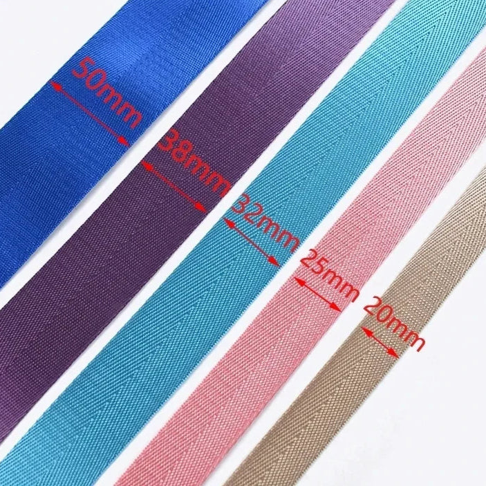 5 Yards / 12 Colors / Nylon Ribbon Band