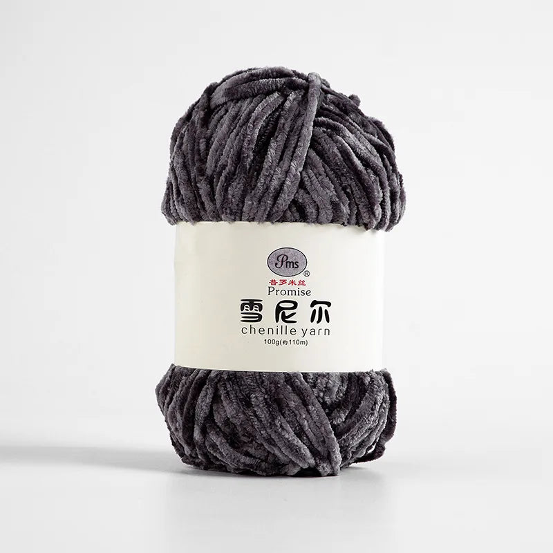 100g 6mm Chenille Yarn