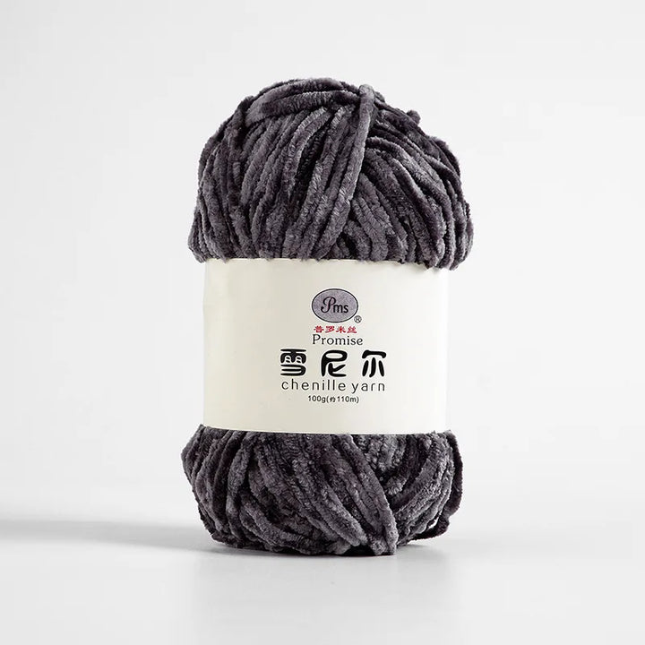 100g 6mm Chenille Yarn