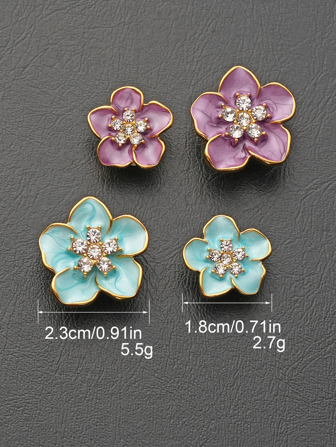 4 PC / Domai Resin Buttons