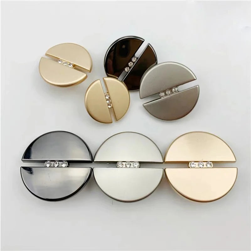 10 PC / Brooklyn Metal Buttons