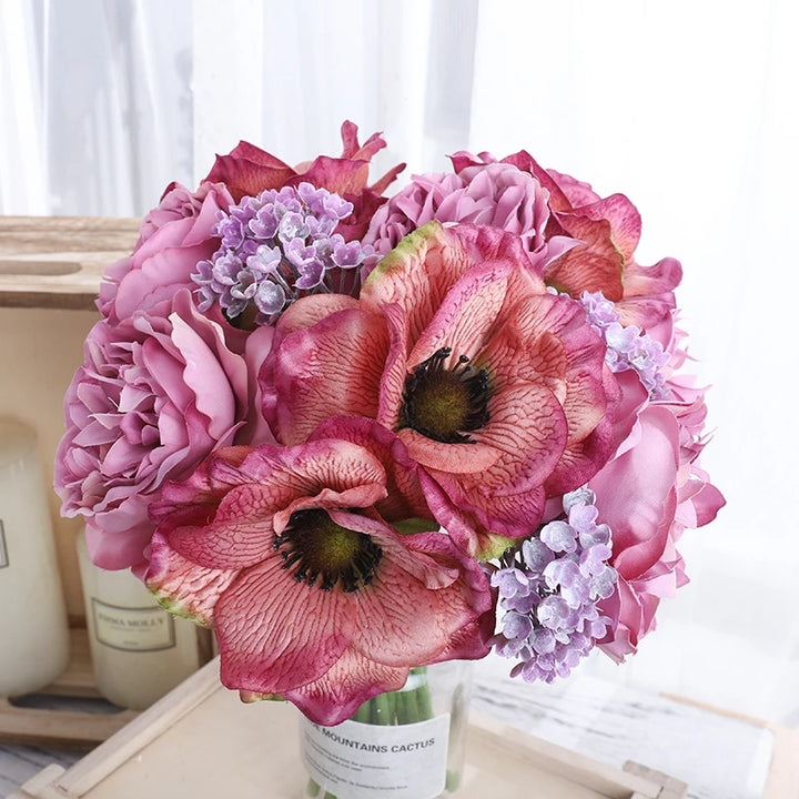 Stylish Faux Peony Bundle