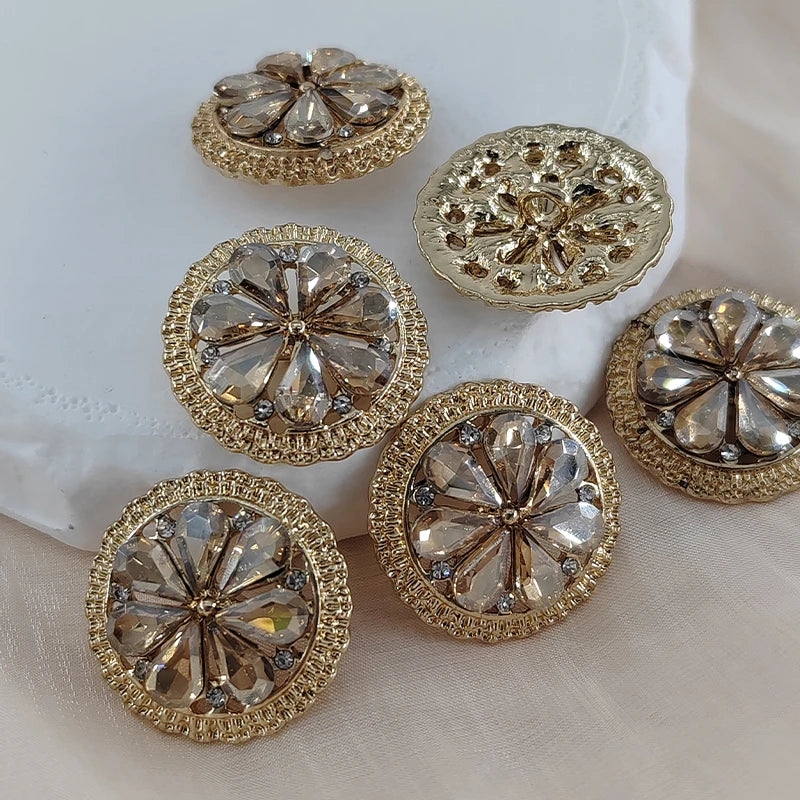 Daria Rhinestone Buttons