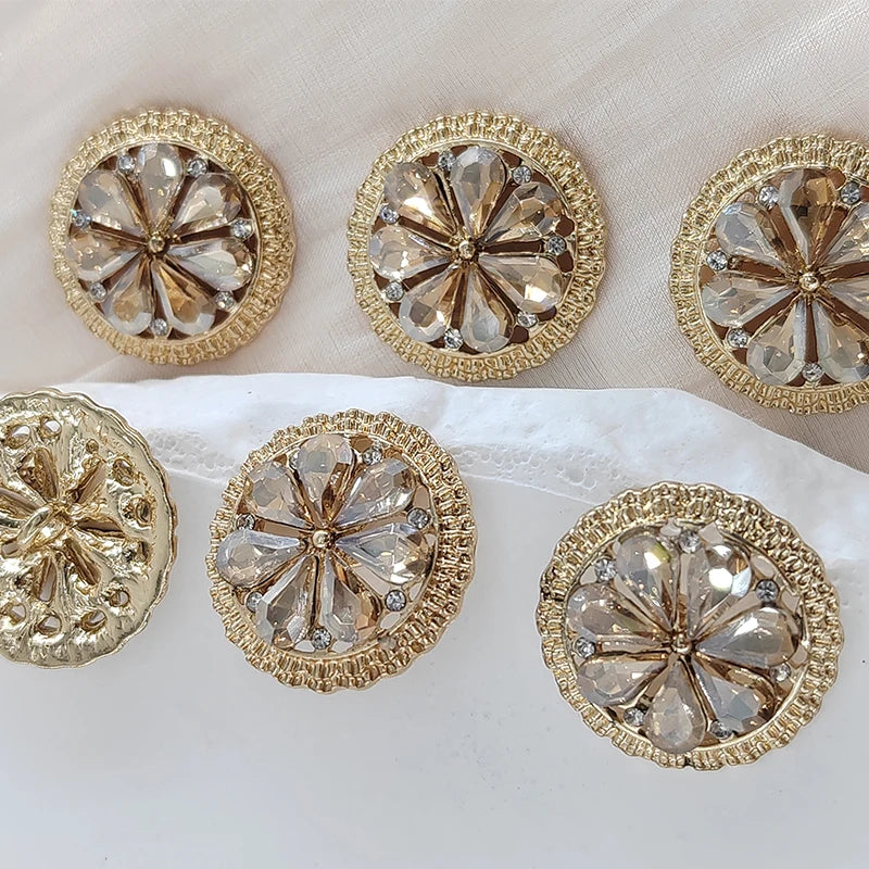 Daria Rhinestone Buttons