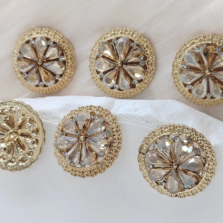 Daria Rhinestone Buttons