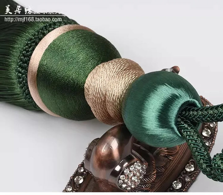 2 PC Noriel Curtain Tassel Tiebacks