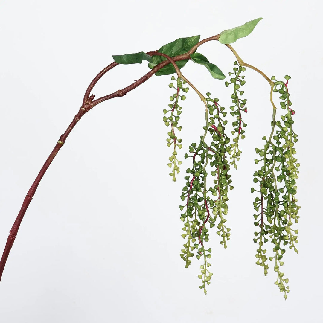 Lisse 36 Inch Artificial String Of Pearls Hanging Plant Faux Greenery
