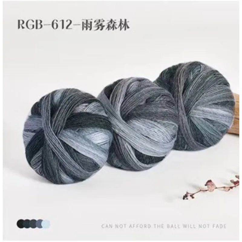 300g Pack Rainbow Wool Yarn