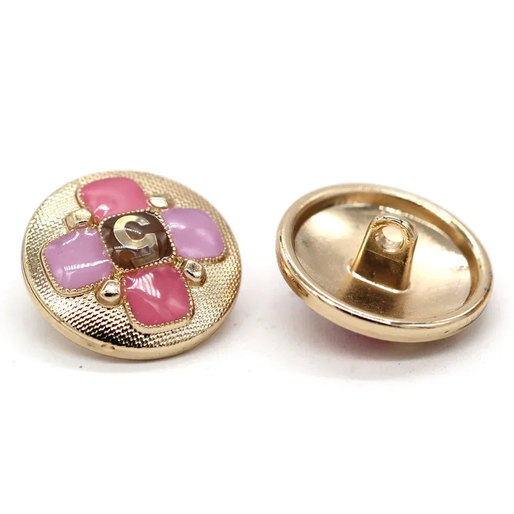 5 PC / Skoae Metal Buttons