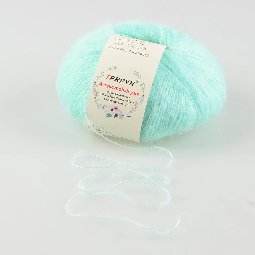 25g 1Pc Mohair Yarn for Hand Knitting