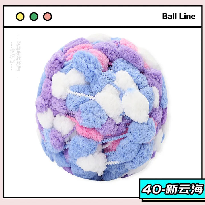 100g Colorful Thick Ball Yarn