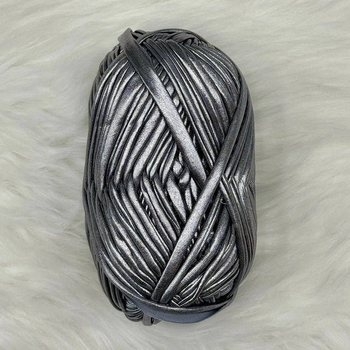 Metal Style Silver Cloth Strip Thread