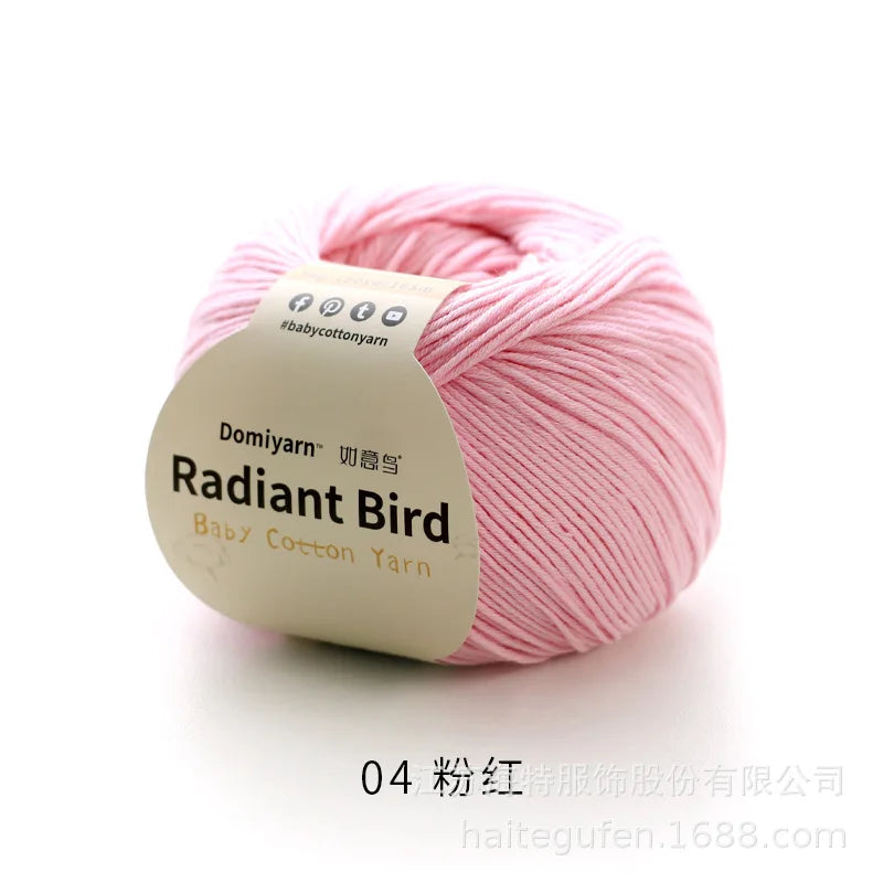 50g 100% Organic Pure Cotton Yarn