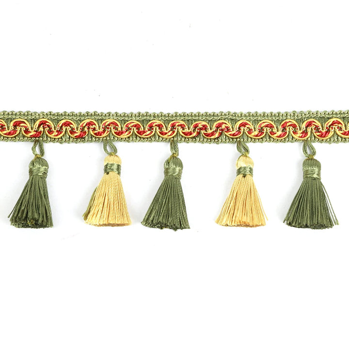 3 Yard / 9 Colors / Cesisa Beaded Tassel Fringe Trim