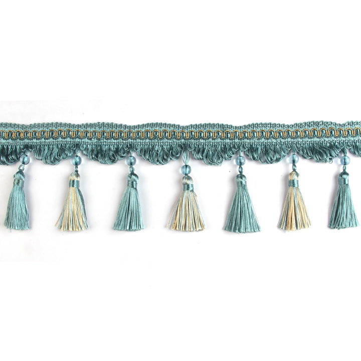 6 YARDS / Lucia Beaded Tassel Fringe Trim