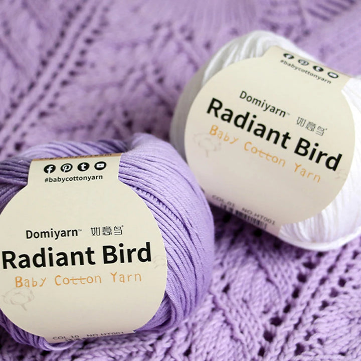 50g 100% Organic Pure Cotton Yarn