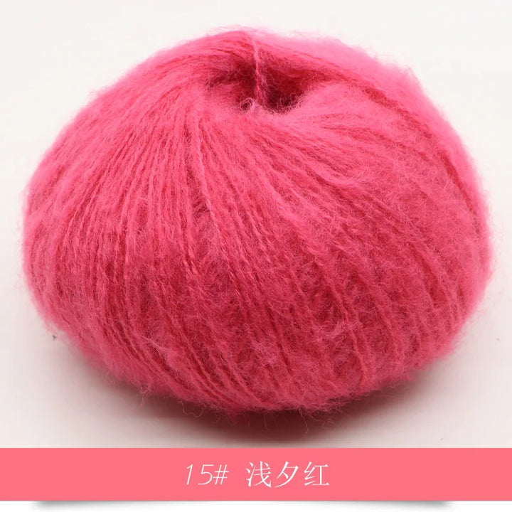 25g 1Pc Mohair Yarn for Hand Knitting