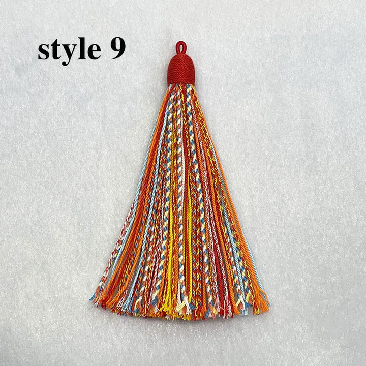 Sorelle 15cm Hand Twisted Cotton Thread Key Tassels