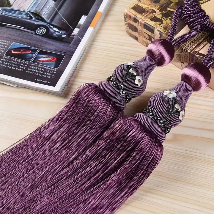 2 PC Curtain Tassel Tiebacks